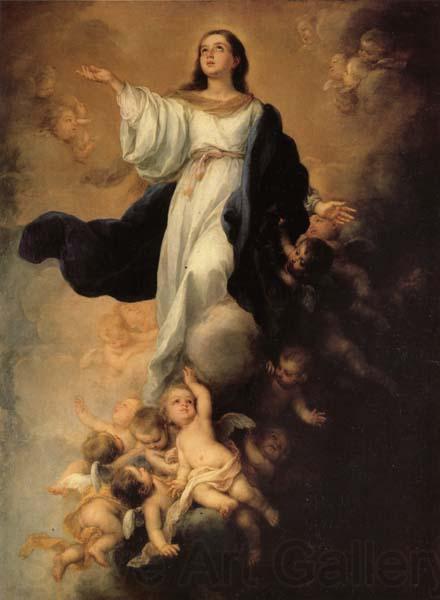 Bartolome Esteban Murillo The Assumption of the Virgin